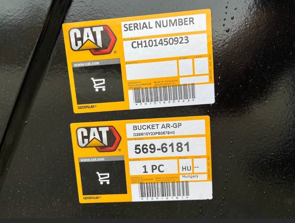 CAT 906 - 908 Laadbak - GP Bucket