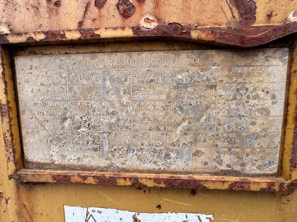 CAT 980K-M Rock Bucket