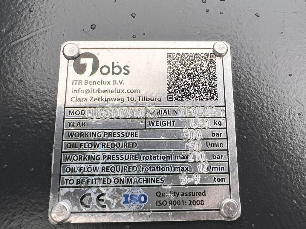 Zijtveld CW10 - Tiltrotator Sorteergrijper-Sortiergreifer