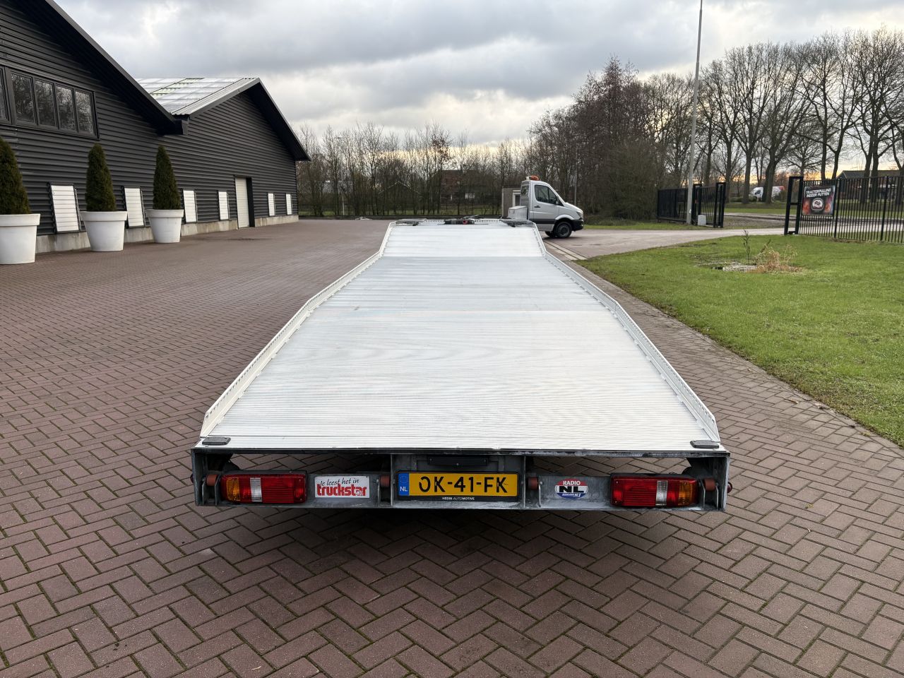 Be oplegger ambulance auto transporter 5.5 TON VELDHUIZEN