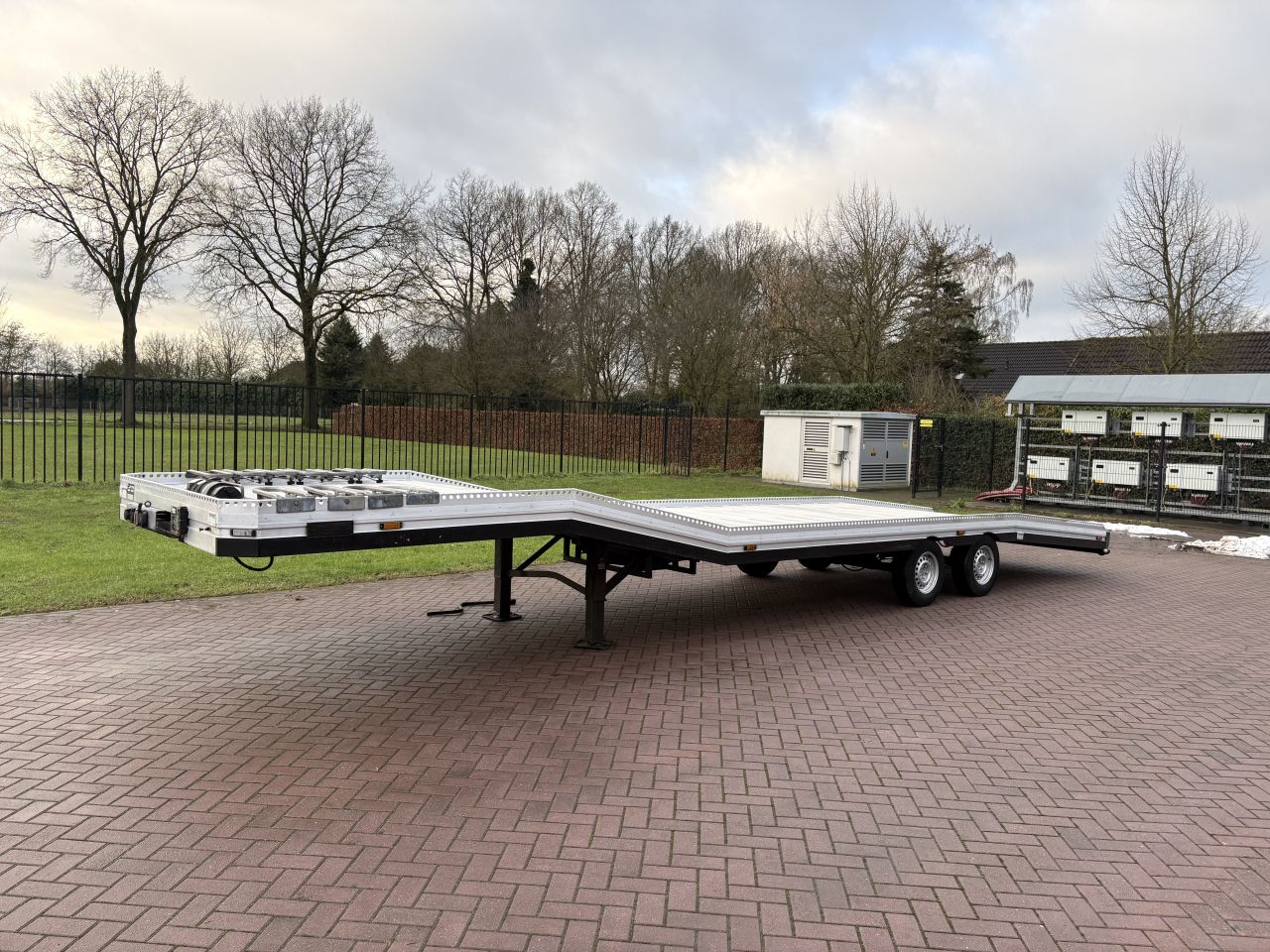 Be oplegger ambulance auto transporter 5.5 TON VELDHUIZEN