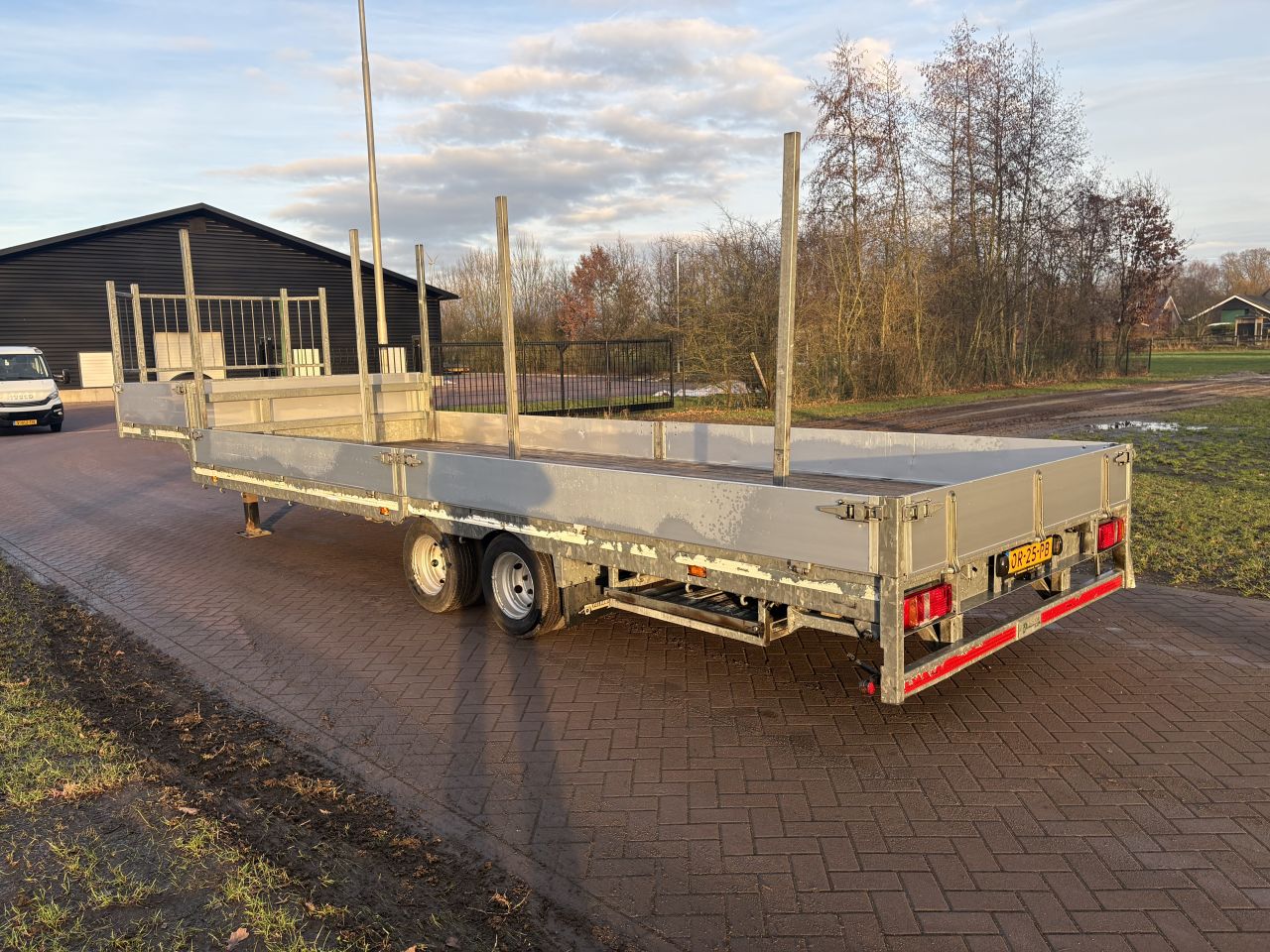 Be oplegger 8 TON veldhuizen semi dieplader 2018 (2.40 BREED
