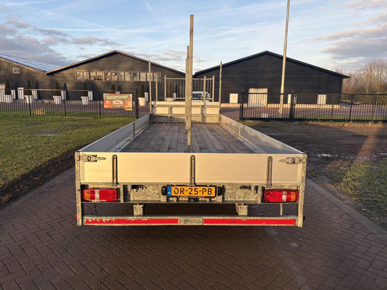 Be oplegger 8 TON veldhuizen semi dieplader 2018 (2.40 BREED