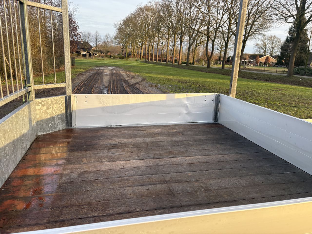 Be oplegger 8 TON veldhuizen semi dieplader 2018 (2.40 BREED