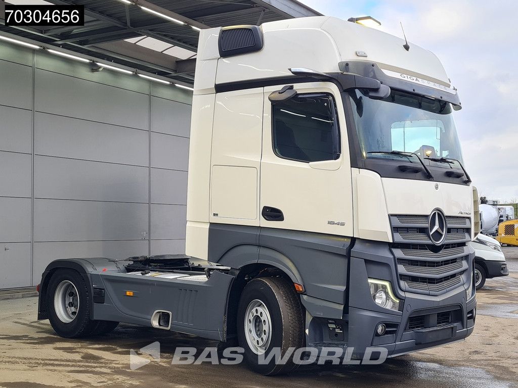 Mercedes Actros 1845 4X2 GigaSpace 2xTanks Retarder MirrorCam Navi Euro 6