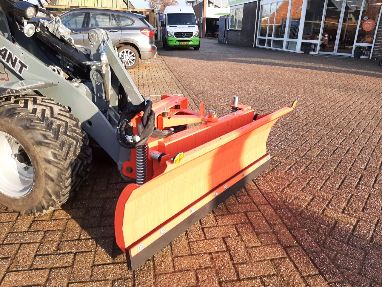 Boxer sneeuwschuif SS 1600 voor GiANT / Eurotrac knikladers