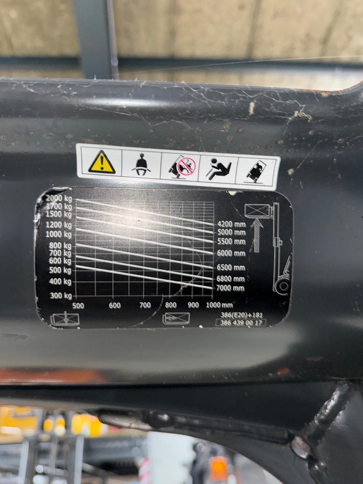 Linde E20 BJ 2008 HH 4800 mm 6529 uur