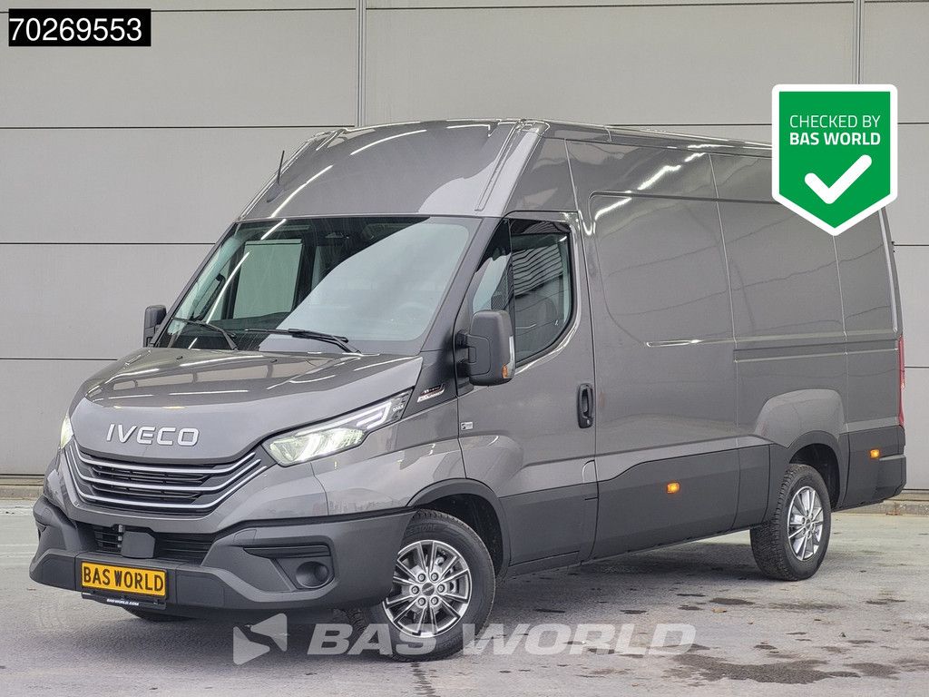 Iveco Daily 35S21 BPM VRIJ! 3.0L Automaat 210PK 3,5t Trekhaak ACC LED Airco Camera Parkeersensoren Tacho Euro6 L2 12m3 A/C Towbar