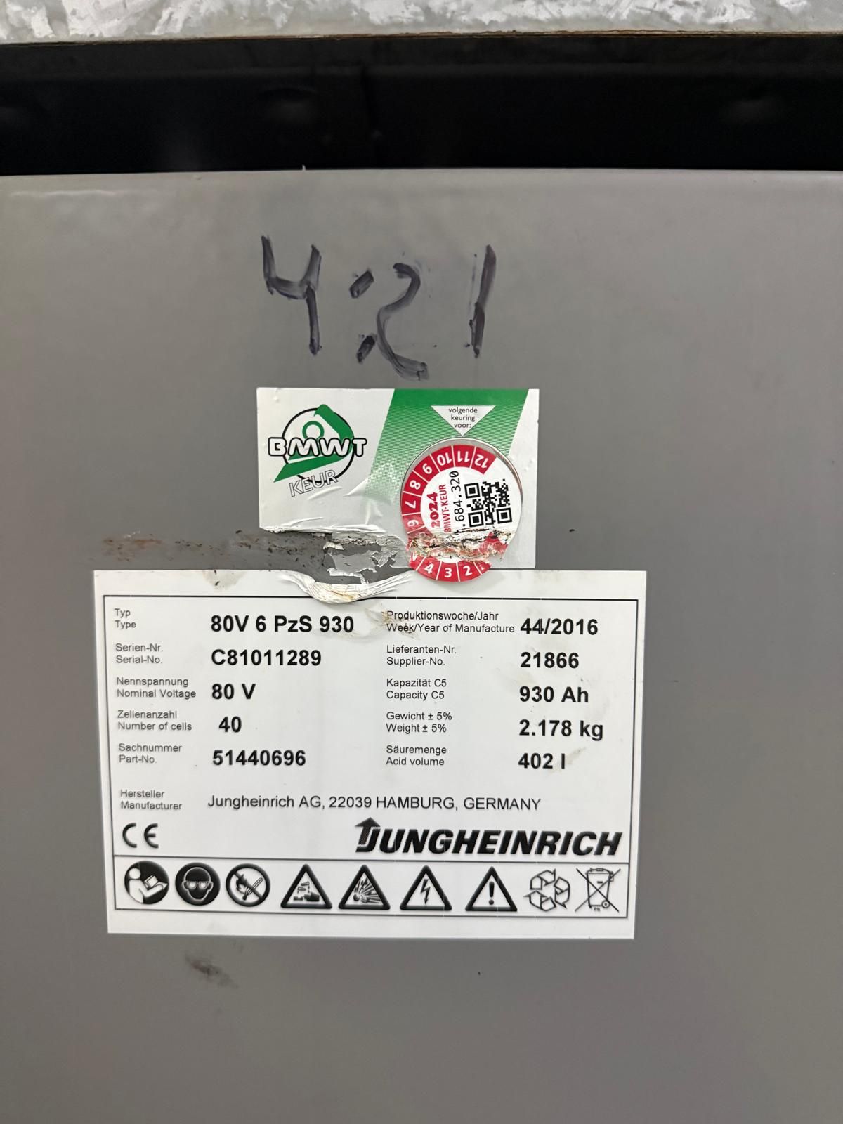 Heftruck still RX 60-45 bj 2021 hh 5980 mm met vv ss