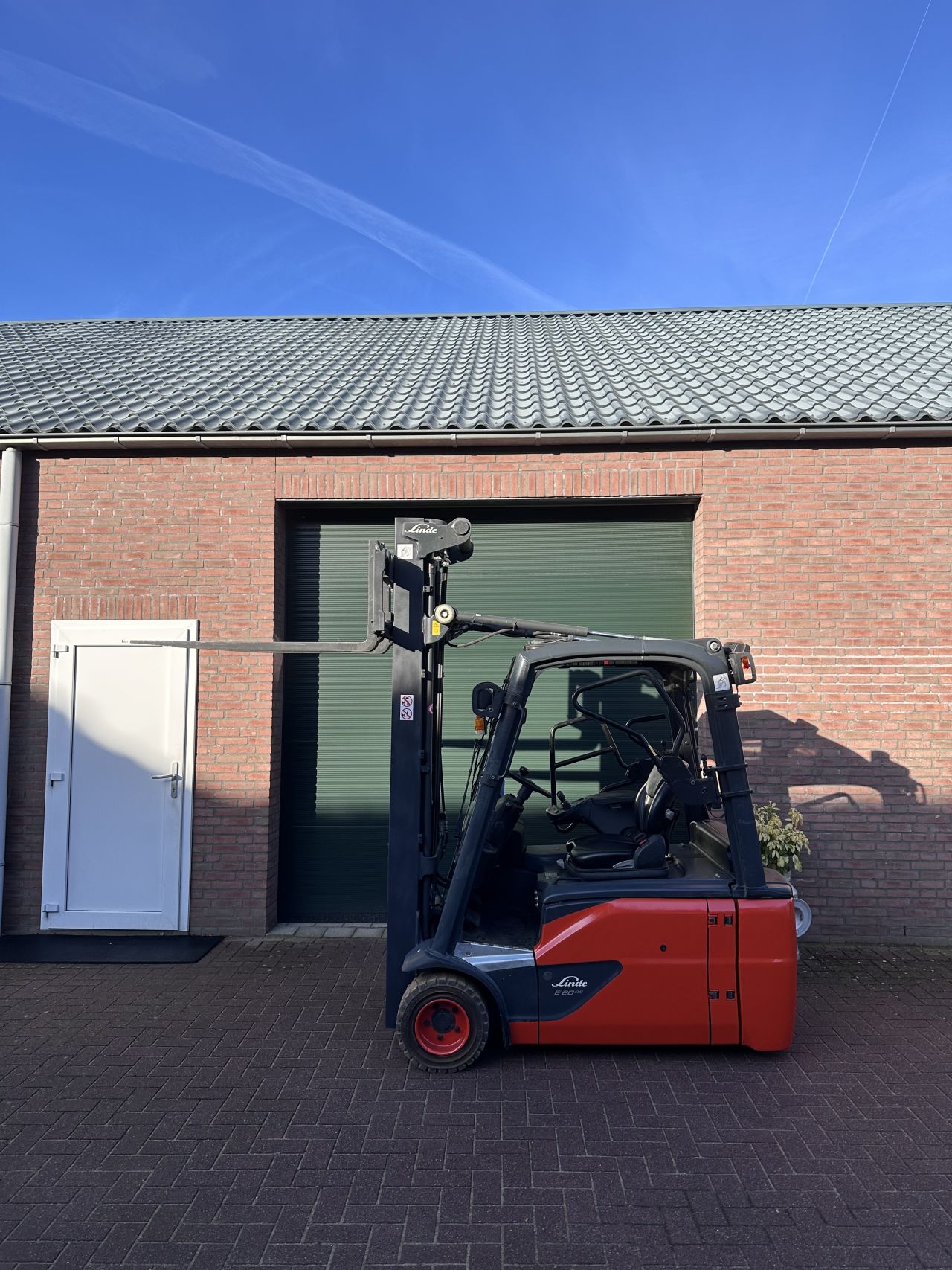 Linde E20L-02 EVO triplo 2018 elektrische heftruck