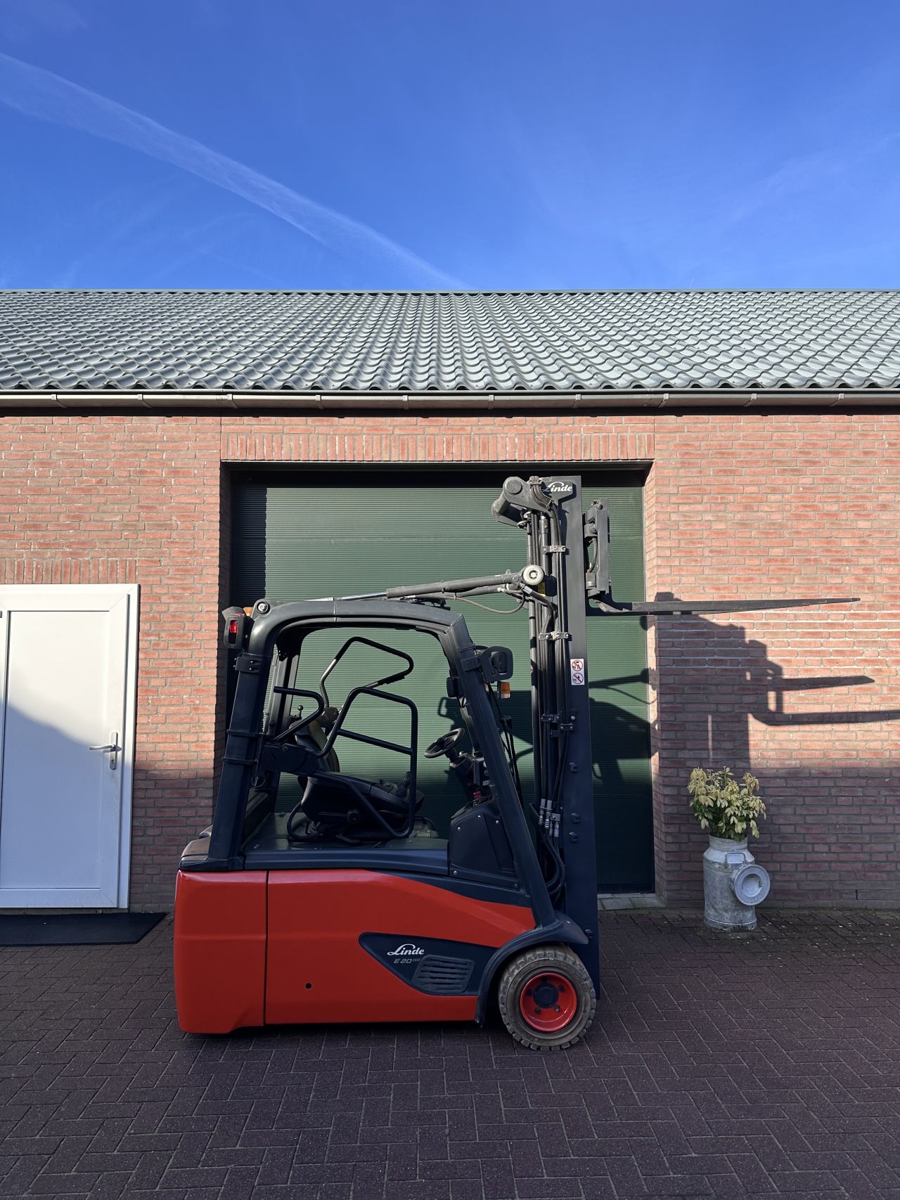 Linde E20L-02 EVO triplo 2018 elektrische heftruck