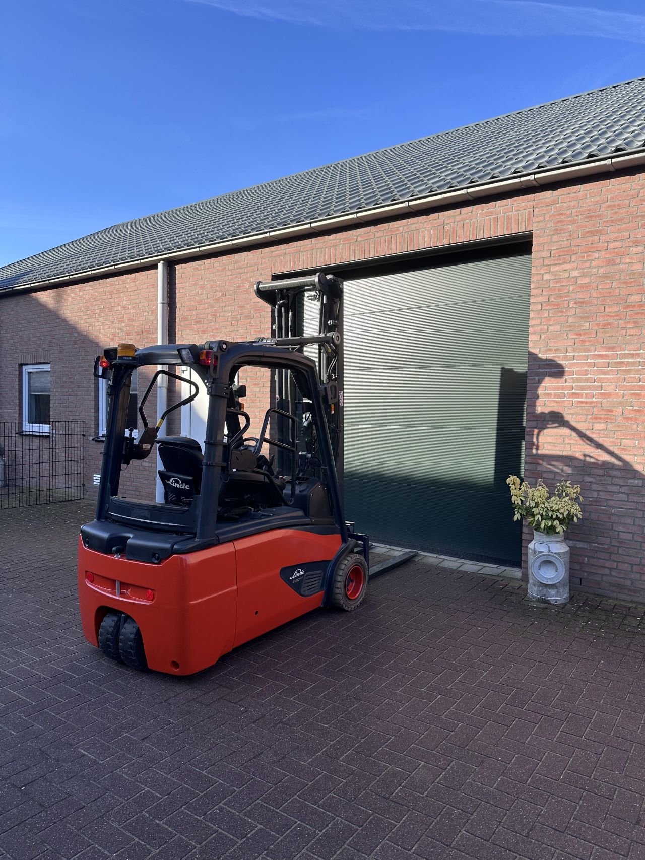 Linde E20L-02 EVO triplo 2018 elektrische heftruck