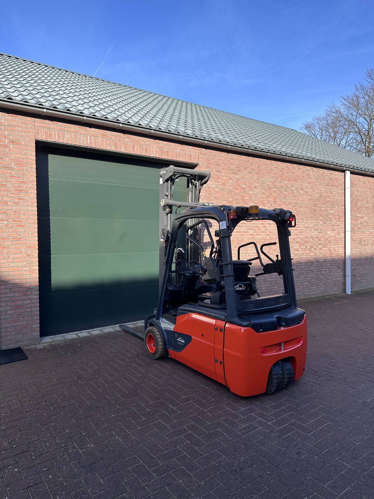 Linde E20L-02 EVO triplo 2018 elektrische heftruck