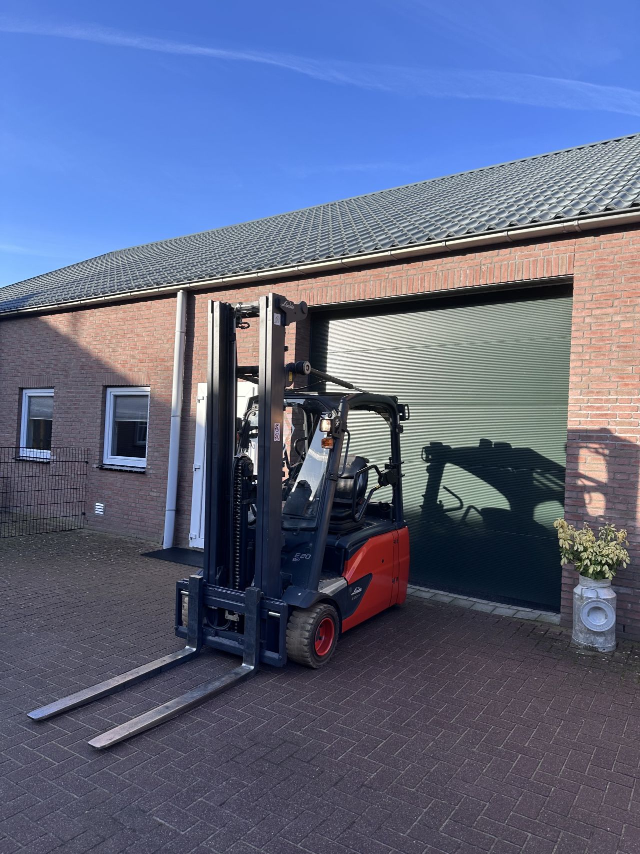 Linde E20L-02 EVO triplo 2018 elektrische heftruck