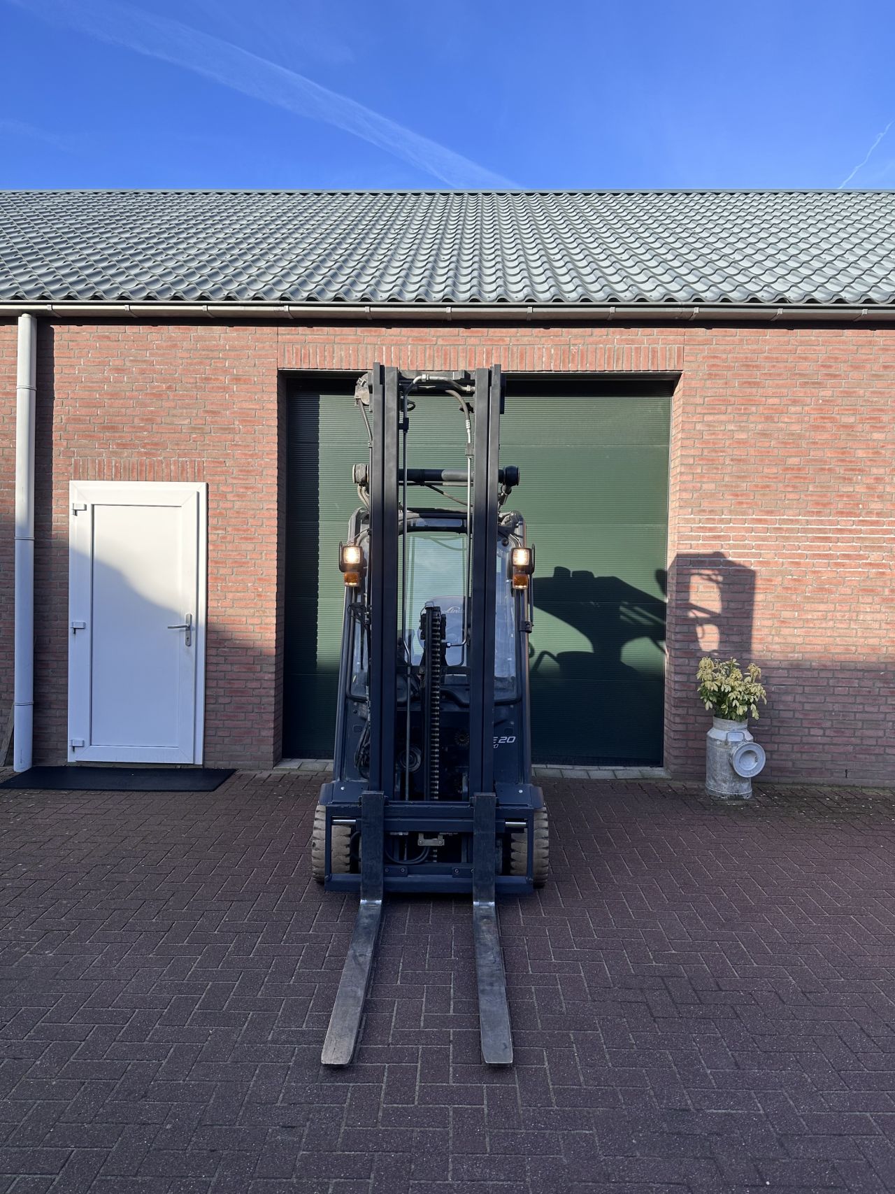 Linde E20L-02 EVO triplo 2018 elektrische heftruck