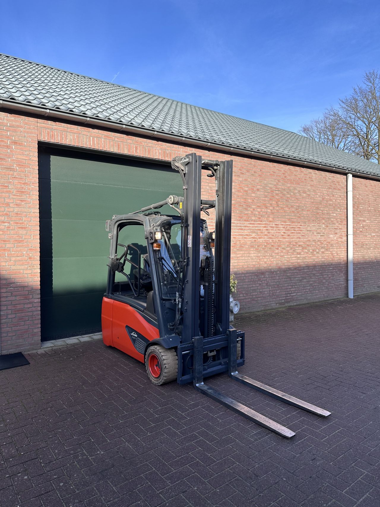 Linde E20L-02 EVO triplo 2018 elektrische heftruck