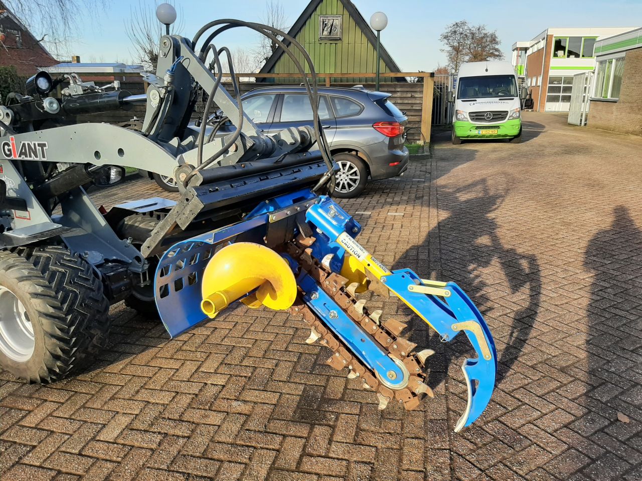 Auger Torque MT600 sleuvenfrees voor GiANT shovel