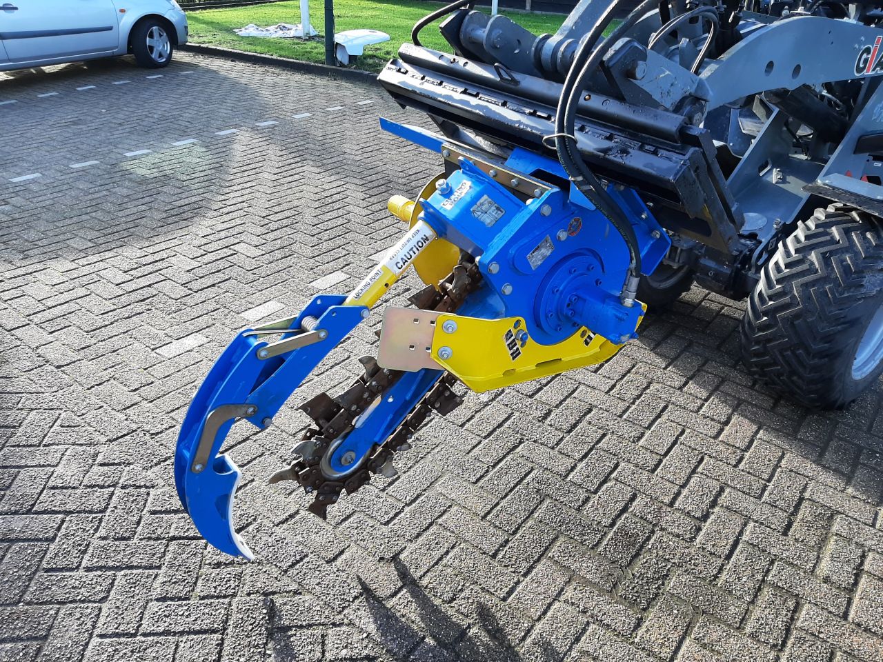 Auger Torque MT600 sleuvenfrees voor GiANT shovel