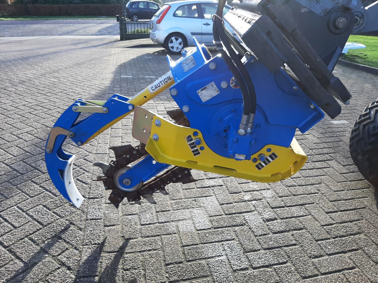 Auger Torque MT600 sleuvenfrees voor GiANT shovel