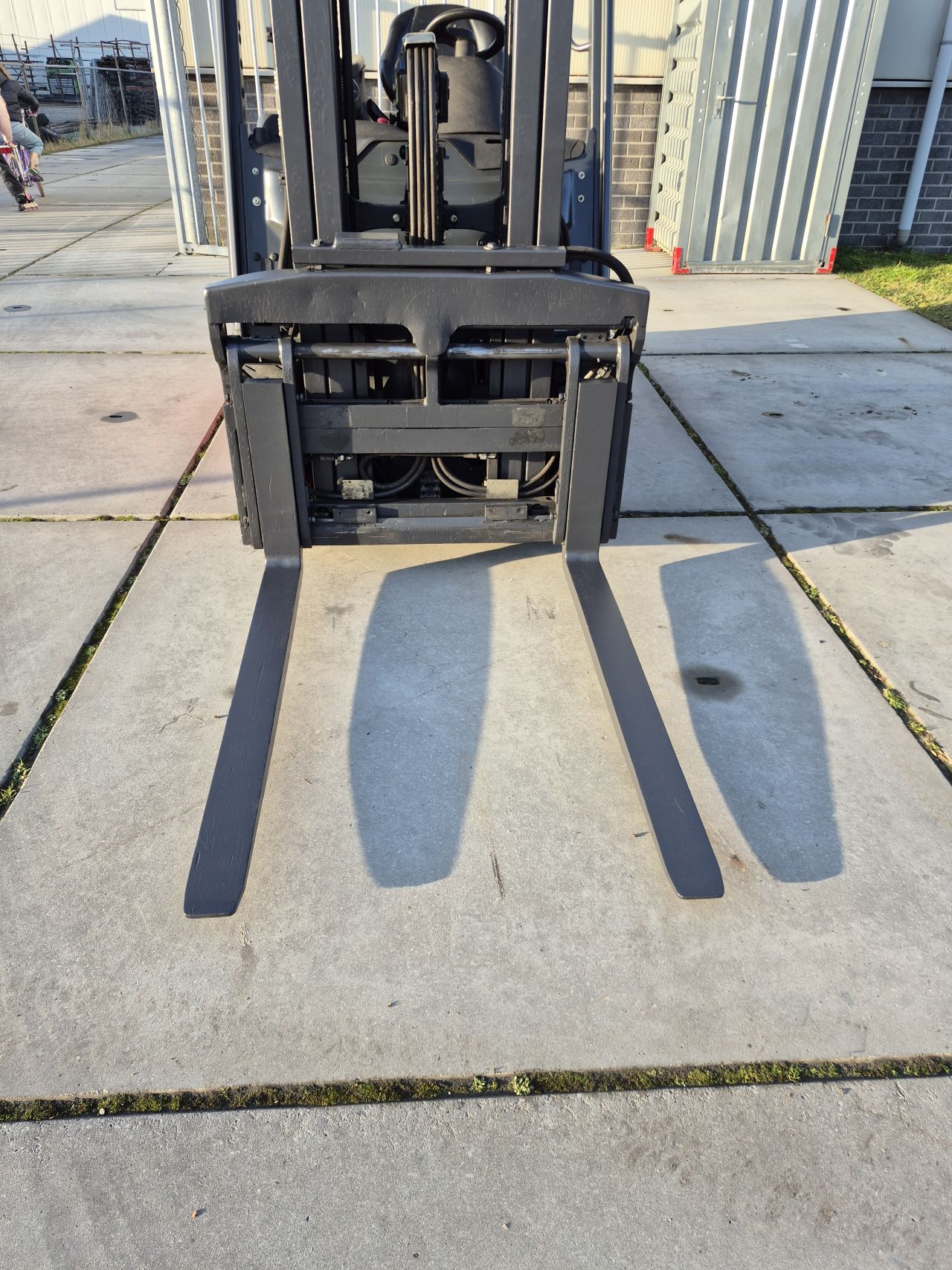 Linde E25L-01 triplex sideshift vorkversteller bj 2016 9036 uur