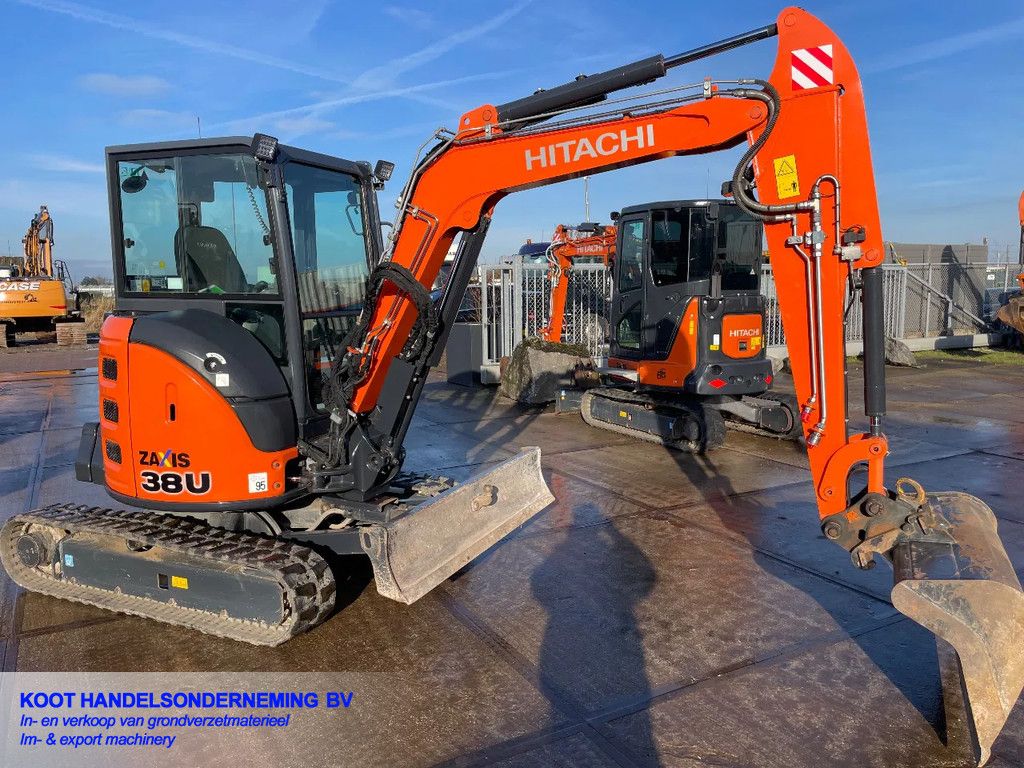 Hitachi Zx 38u-5 Nieuwstaat/New Condition