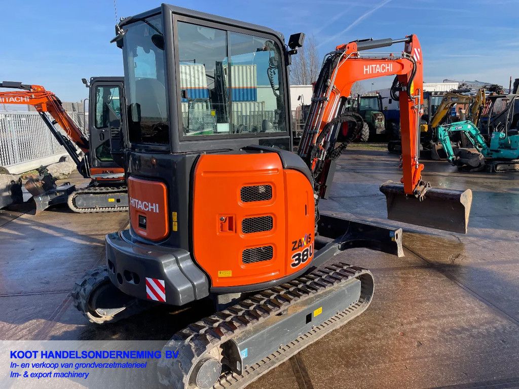 Hitachi Zx 38u-5 Nieuwstaat/New Condition