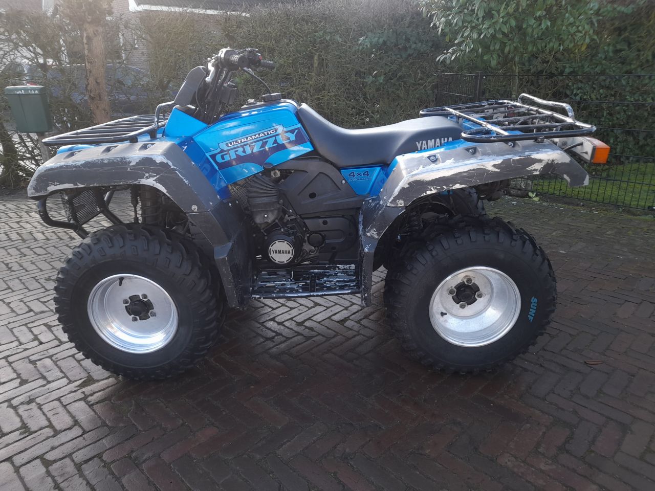 Yamaha Grizzly 600 4x4 quad landbouwquad
