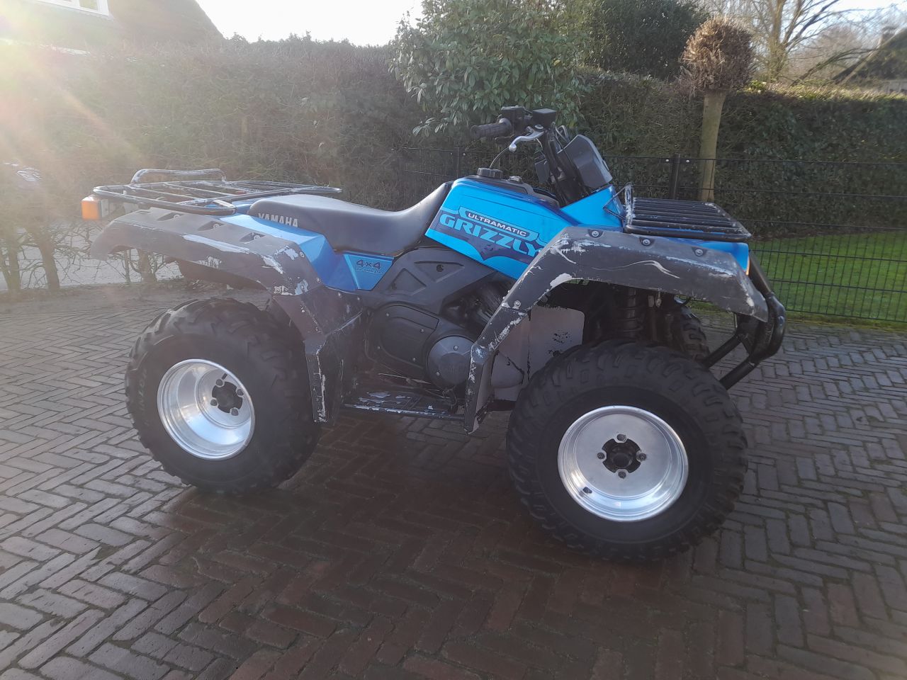 Yamaha Grizzly 600 4x4 quad landbouwquad