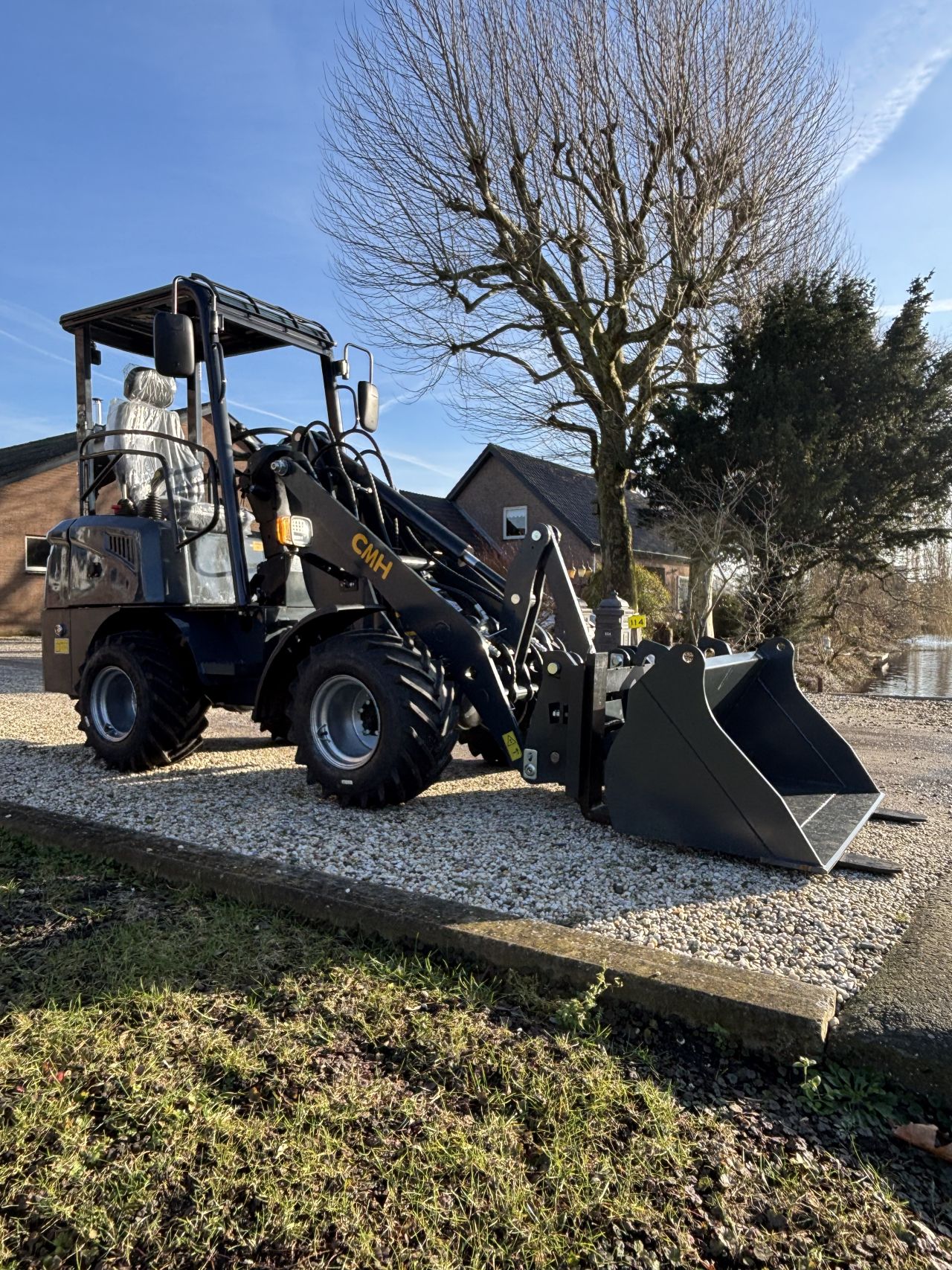 Cmh shovel loader elektrisch