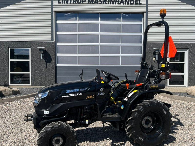 Solis S26 Limited Edition i sort 6+2 Gearmaskine med Servostyring og b