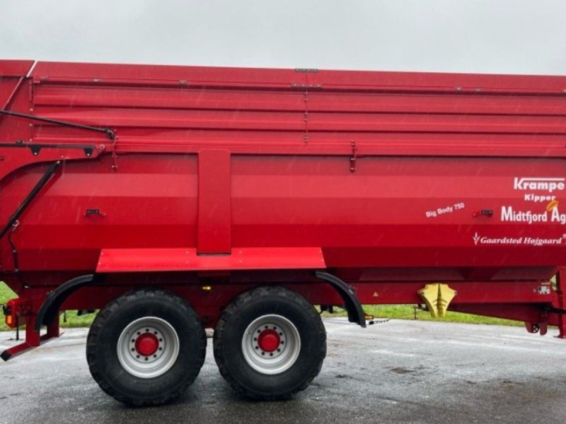 Krampe Big Body 750  Hydraulisk Klapbar side