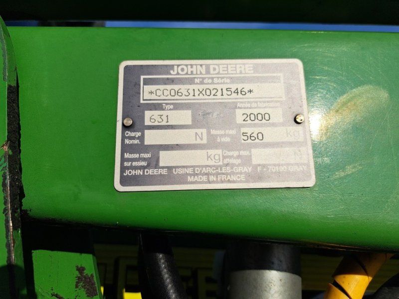 John Deere 631