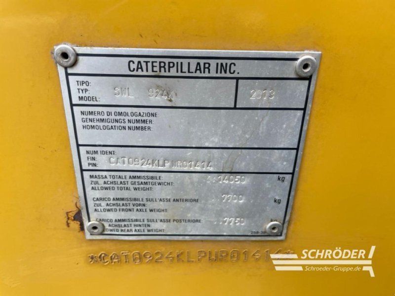 Caterpillar 924 K HIGH LIFT