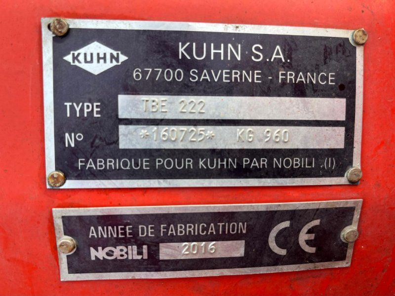 Kuhn TBE 222
