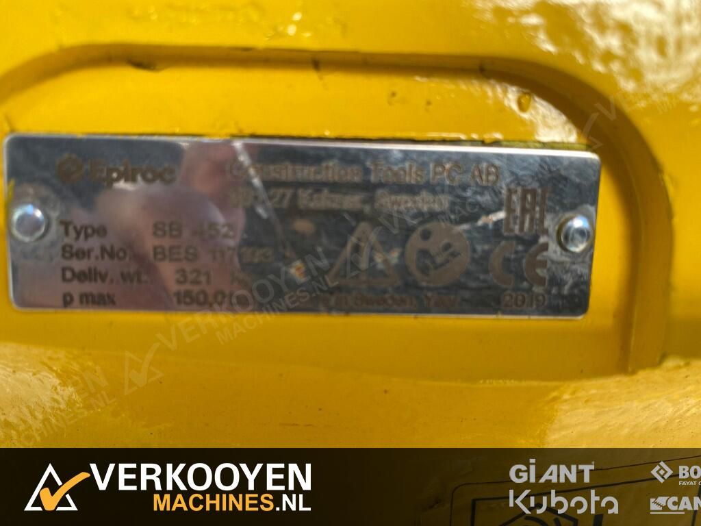 2025 Atlas Copco / Epiroc SB452 VK10499