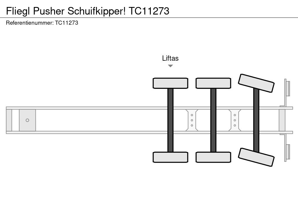 Fliegl Pusher Schuifkipper! TC11273