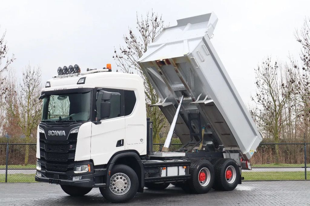 Scania R580 V8 NGS | 6X4 | FULL STEEL | BIG AXLES | RETARDER | EURO 5