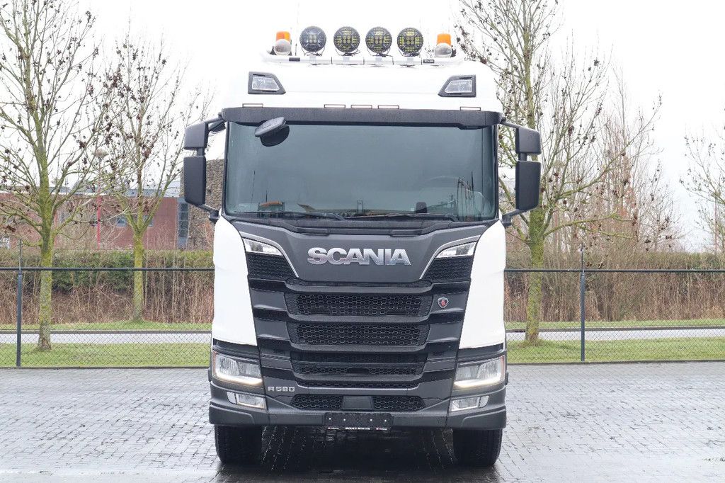 Scania R580 V8 NGS | 6X4 | FULL STEEL | BIG AXLES | RETARDER | EURO 5