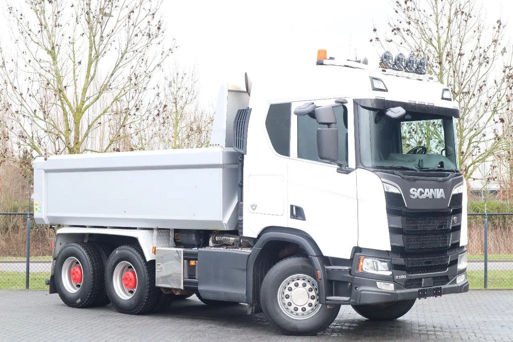 Scania R580 V8 NGS | 6X4 | FULL STEEL | BIG AXLES | RETARDER | EURO 5
