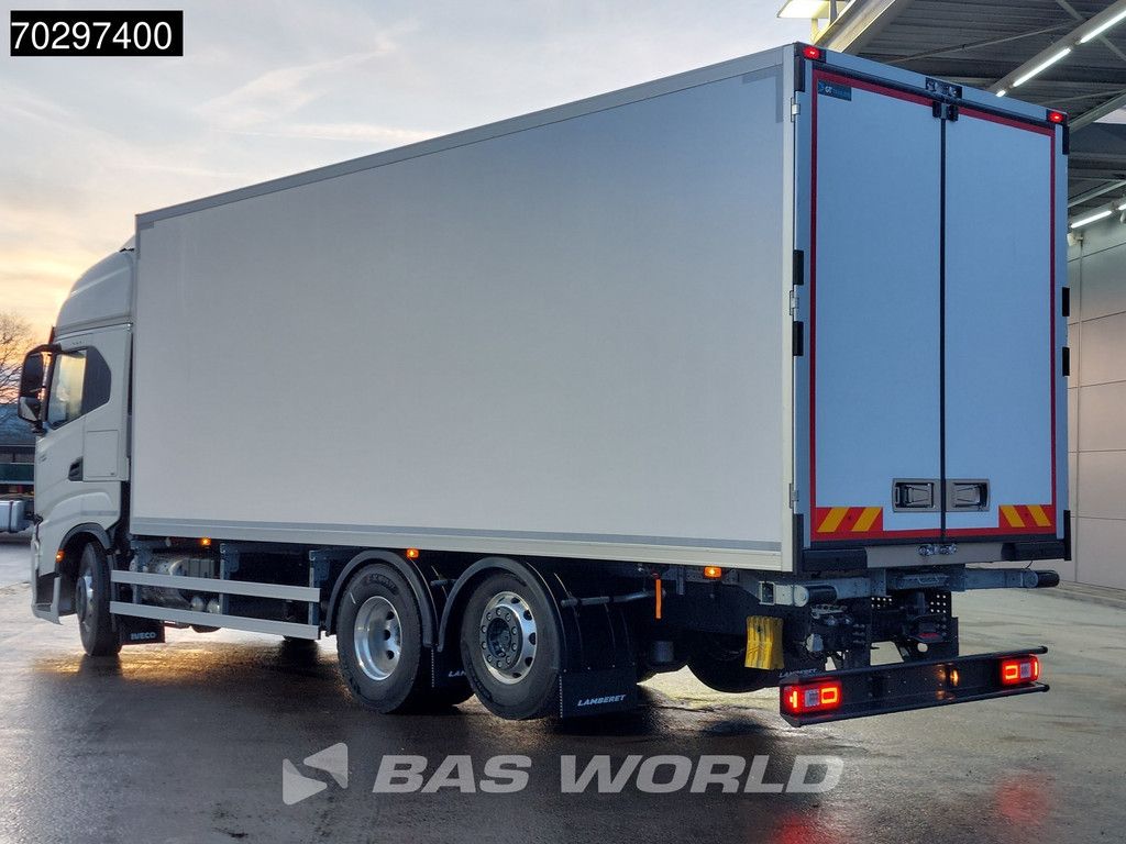 Iveco S-Way 490 6X2 NEW! Thermo-King T-1100X Lamberet box Lift-Axle Automatic Euro 6