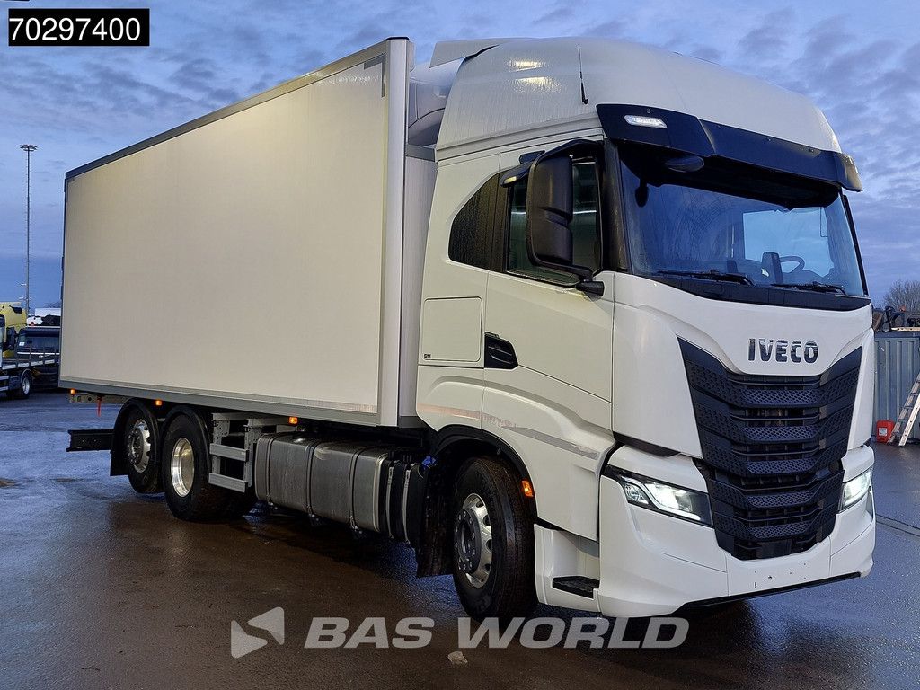 Iveco S-Way 490 6X2 NEW! Thermo-King T-1100X Lamberet box Lift-Axle Automatic Euro 6