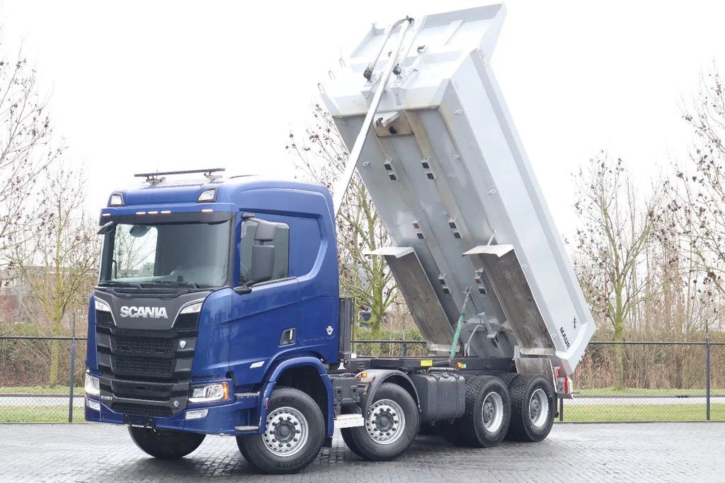 Scania R650 V8 NGS | 8X4 | FULL STEEL | BIG AXLES | RETARDER | EURO 6