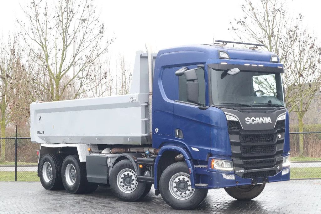 Scania R650 V8 NGS | 8X4 | FULL STEEL | BIG AXLES | RETARDER | EURO 6