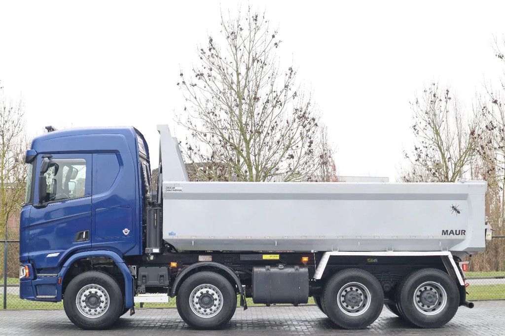 Scania R650 V8 NGS | 8X4 | FULL STEEL | BIG AXLES | RETARDER | EURO 6