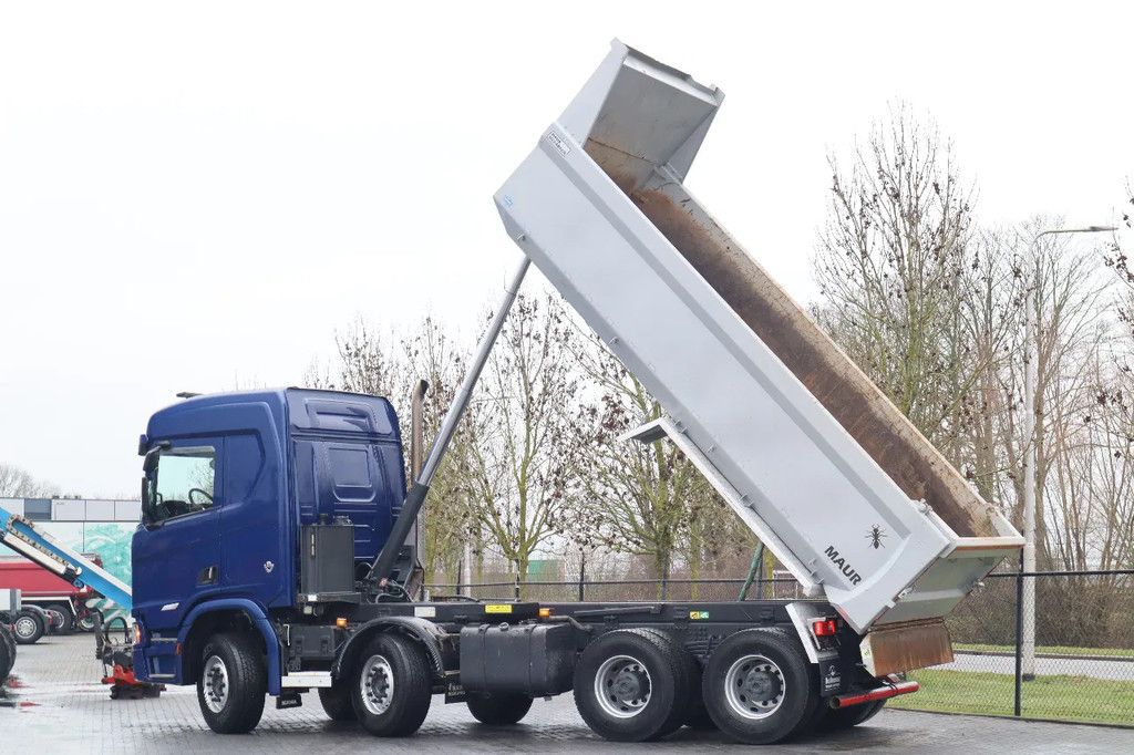 Scania R650 V8 NGS | 8X4 | FULL STEEL | BIG AXLES | RETARDER | EURO 6