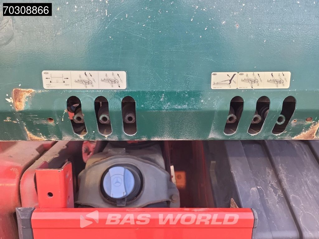 Mercedes Arocs 1833 4X2 Meiller Ak 12 LT skiploader Steelsuspension Big-Axle Automatic Euro 6