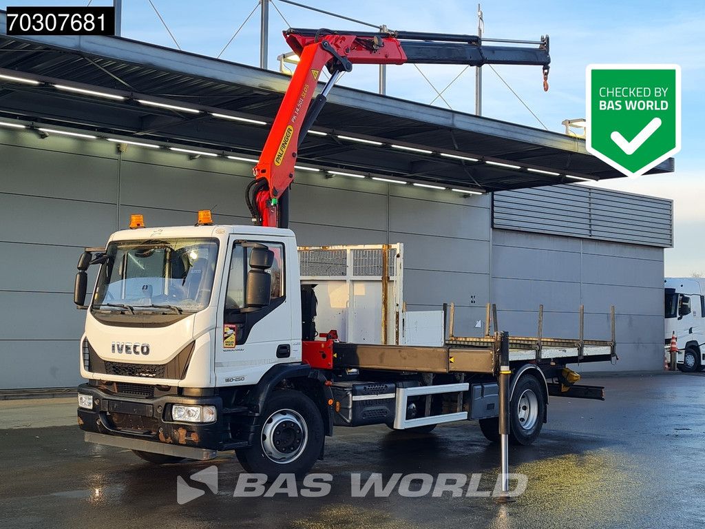 Iveco Eurocargo 160E250 4X2 16tonner Palfinger PK14.501 SLD Kran Crane Automatic Airco Euro 6