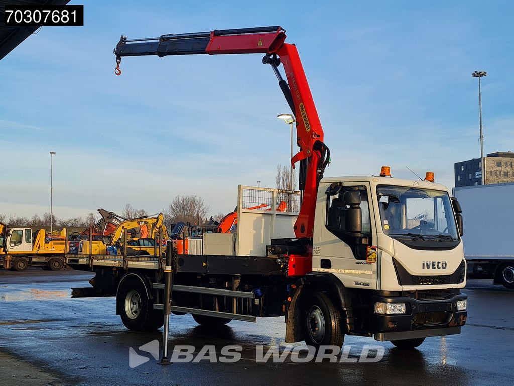 Iveco Eurocargo 160E250 4X2 16tonner Palfinger PK14.501 SLD Kran Crane Automatic Airco Euro 6