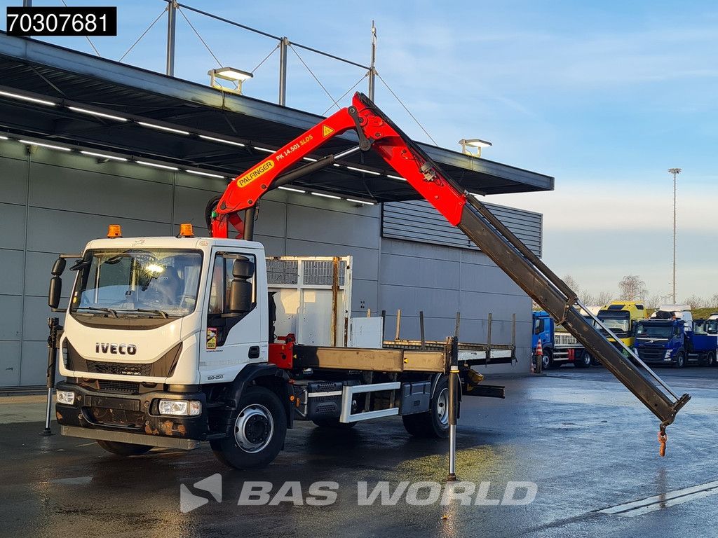 Iveco Eurocargo 160E250 4X2 16tonner Palfinger PK14.501 SLD Kran Crane Automatic Airco Euro 6