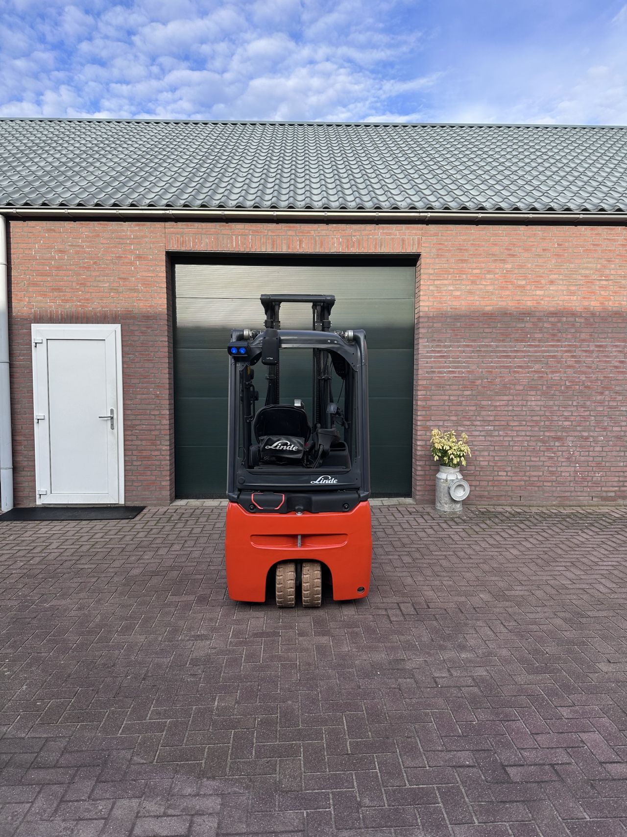 Linde E18-02 4500 uur! Triplo bj. 2018 elektrische heftruck